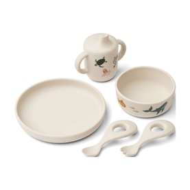 Five-Piece Ryle Sea Creature Tableware Set
