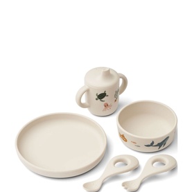 Five-Piece Ryle Sea Creature Tableware Set