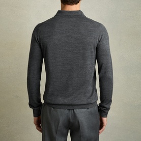 Trafford Merino Wool Polo Shirt