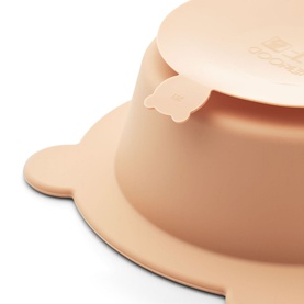 Two-Pack Peony Suction Bowl