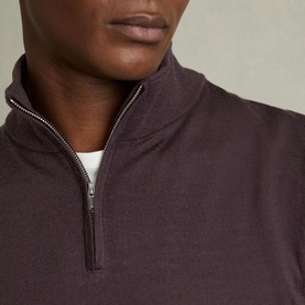Blackhall Merino Wool Half-Zip Sweater