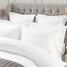 1000 Thread Count Oxford Pillowcase White