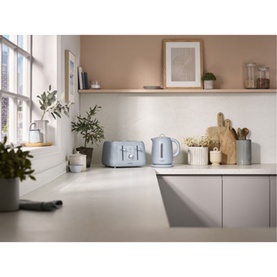 Dawn Kettle and Toaster Blue