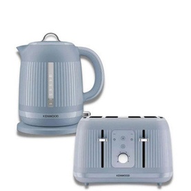 Dawn Kettle and Toaster Blue