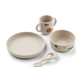 Four-Piece Viv Safari Tableware Set