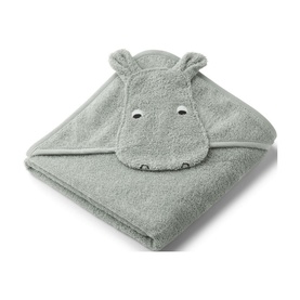 Albert Hippo Hooded Towel