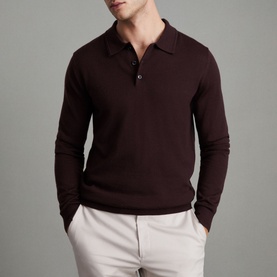 Trafford Knitted Polo Shirt
