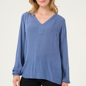 Amber Solid Kaftan Blouse