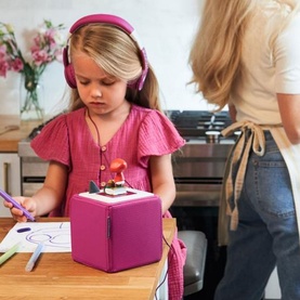 Foldable Headphones Purple
