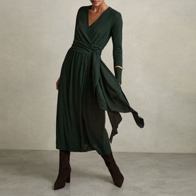 Madeline Tie Wrap Dress