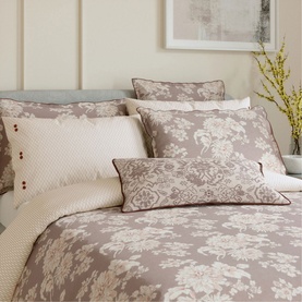 Kassi Standard Pillowcase Pair Dusky Pink