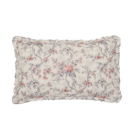 Estelle Duvet Set Chambray and Pink