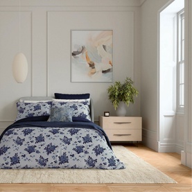 Freya Duvet Set Midnight Blue