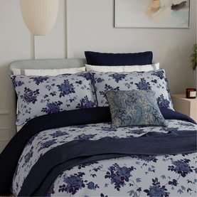 Freya Duvet Set Midnight Blue
