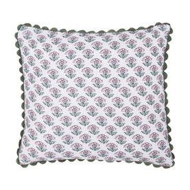 Indienne Block Print Cushion