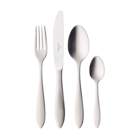 Arthur Brushed 24-Piece Cutlery Set