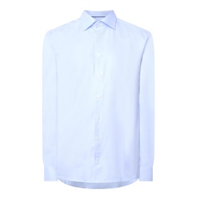 Textured Twill Slim Fit Shirt