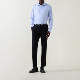 Textured Twill Slim Fit Shirt