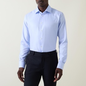 Textured Twill Slim Fit Shirt