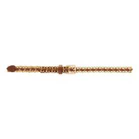 Brooke Woven Leather Belt