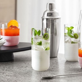 Manufacture Rock Long Drink Tumbler Four-Piece Set
