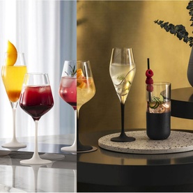 Manufacture Rock Long Drink Tumbler Four-Piece Set