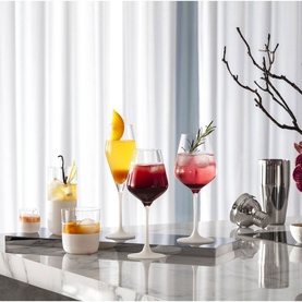 Manufacture Rock White Wine Goblet Four-Piece Set