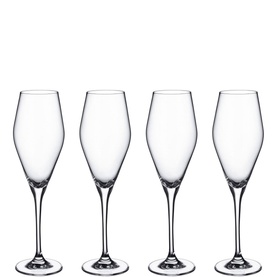 La Divina Champagne Flute Four-Piece Set