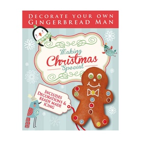 Mini DIY Gingerbread Man Kit