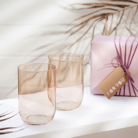 Like Clay Long Drink Tumbler Two-Piece Set