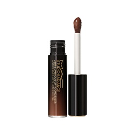 MAC Studio Radiance 24HR Luminous Lift Concealer in deep brown shade, 9ml wand applicator with doe-foot tip