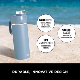 Thirsti 700ml Travel Bottle Blue