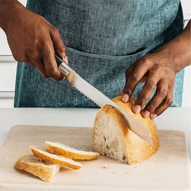 Foodi StaySharp Knife Block with Integrated Sharpener 6-Piece Set