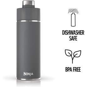 Thirsti 530ml Travel Bottle Grey