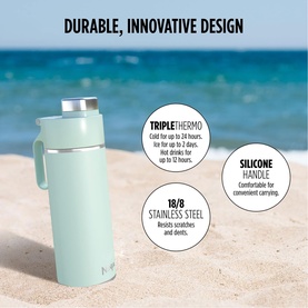 Thirsti 700ml Travel Bottle Mint