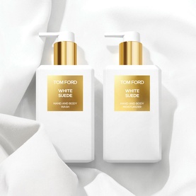White Suede Hand and Body Wash