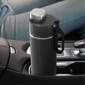 Thirsti 700ml Travel Bottle Black