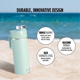 Thirsti 530ml Travel Bottle Mint