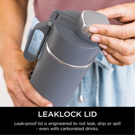 Thirsti 700ml Travel Bottle Grey