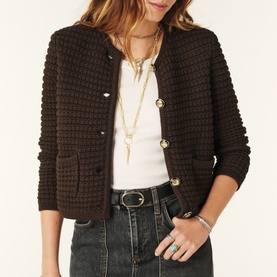 Gaspard Chunky Knit Cardigan