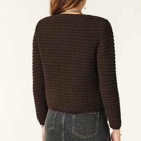 Gaspard Chunky Knit Cardigan