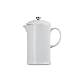 Stoneware Cafetiere with Metal Press 1L