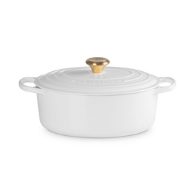 Signature Cast Iron Oval Casserole 29cm