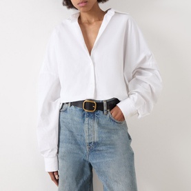 Rounded Logo Belt