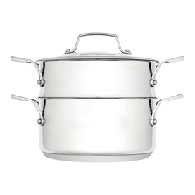 Bain Marie Porringer Steamer Set 20cm
