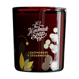 Lemongrass and Cedarwood Scented Soy Candle