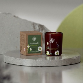 Lavander, Rosemary, Thyme and Mint Scented Soy Candle