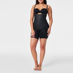 SPANXsupersculpt&trade; TotalContour Open-Bust Mid-Thigh Bodysuit