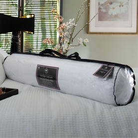 Long Body Bolster Pillow White