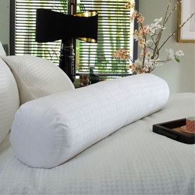 Long Body Bolster Pillow White